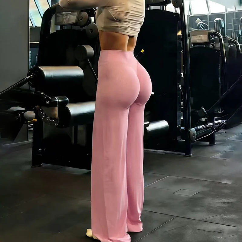 Velvet™ טייץ יוגה בגזרה רחבה עם מותן גבוהה ותמיכה בבטן